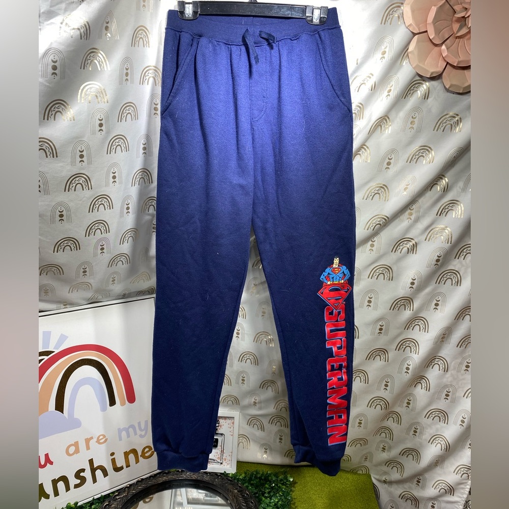 DC Navy Superman Logo Joggers